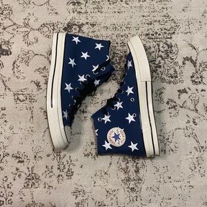 Converse Chuck Taylor All Star Navy Star Print